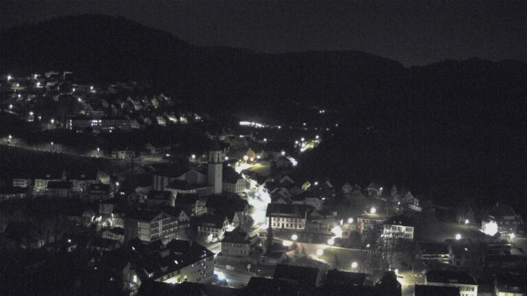 Dieses Bild zeigt eine Webcam-Aufnahme von Ottenhöfen, aufgenommen am Samstag, den 04.04.2026 um 02:00 Uhr