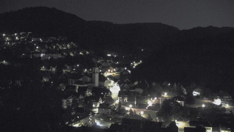 Dieses Bild zeigt eine Webcam-Aufnahme von Ottenhöfen, aufgenommen am Donnerstag, den 28.05.2026 um 01:30 Uhr