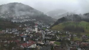 Dieses Bild zeigt eine Webcam-Aufnahme von Ottenhöfen, aufgenommen am Dienstag, den 24.02.2026 um 16:40 Uhr