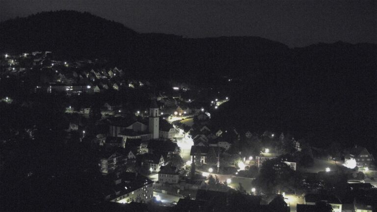 Dieses Bild zeigt eine Webcam-Aufnahme von Ottenhöfen, aufgenommen am Montag, den 08.06.2026 um 03:30 Uhr