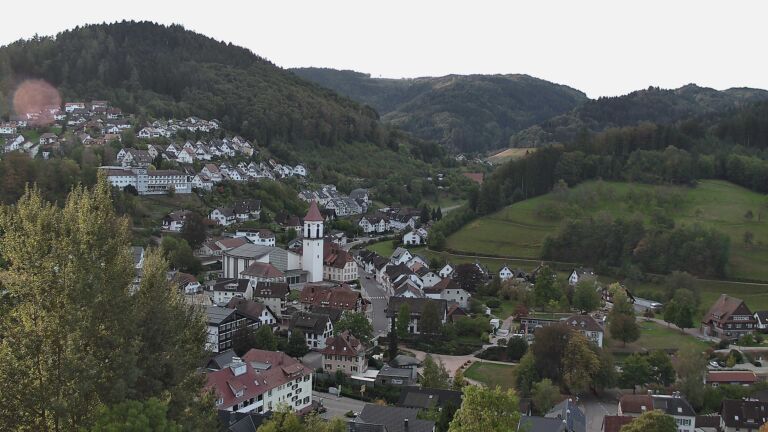 Dieses Bild zeigt eine Webcam-Aufnahme von Ottenhöfen, aufgenommen am Mittwoch, den 07.10.2026 um 08:40 Uhr