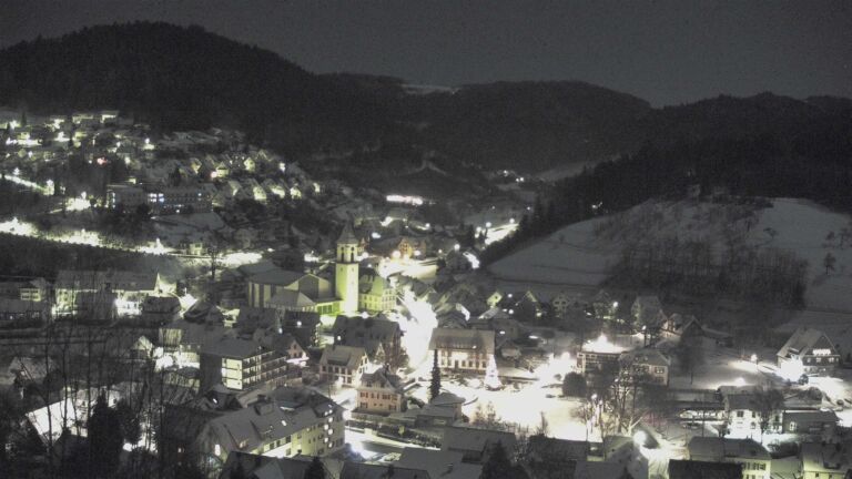 Dieses Bild zeigt eine Webcam-Aufnahme von Ottenhöfen, aufgenommen am Mittwoch, den 07.01.2026 um 05:30 Uhr