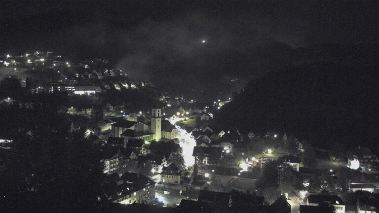 Dieses Bild zeigt eine Webcam-Aufnahme von Ottenhöfen, aufgenommen am Mittwoch, den 14.10.2026 um 06:30 Uhr