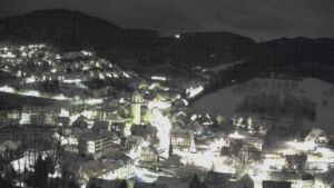 Dieses Bild zeigt eine Webcam-Aufnahme von Ottenhöfen, aufgenommen am Donnerstag, den 08.01.2026 um 06:10 Uhr