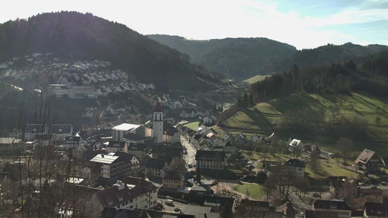 Dieses Bild zeigt eine Webcam-Aufnahme von Ottenhöfen, aufgenommen am Donnerstag, den 26.02.2026 um 10:30 Uhr