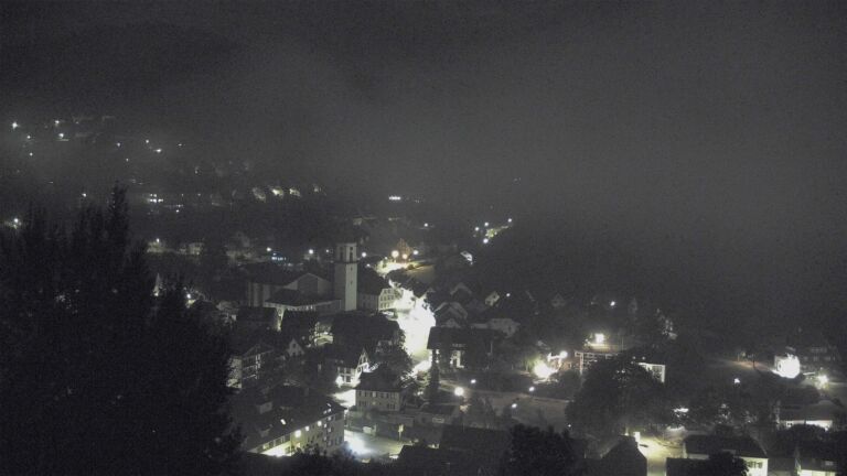 Dieses Bild zeigt eine Webcam-Aufnahme von Ottenhöfen, aufgenommen am Mittwoch, den 26.08.2026 um 02:30 Uhr