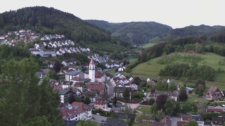 Dieses Bild zeigt eine Webcam-Aufnahme von Ottenhöfen, aufgenommen am Samstag, den 09.05.2026 um 05:40 Uhr