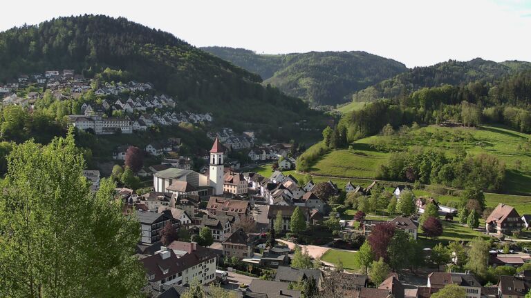 Dieses Bild zeigt eine Webcam-Aufnahme von Ottenhöfen, aufgenommen am Mittwoch, den 29.04.2026 um 08:50 Uhr