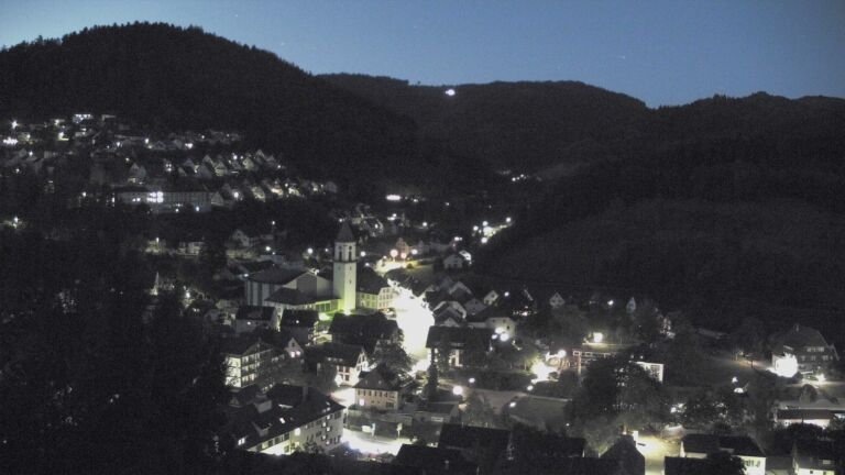 Dieses Bild zeigt eine Webcam-Aufnahme von Ottenhöfen, aufgenommen am Dienstag, den 22.09.2026 um 06:20 Uhr