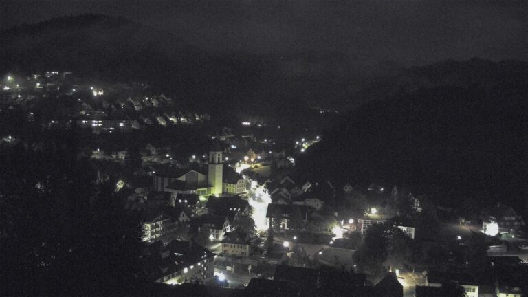 Dieses Bild zeigt eine Webcam-Aufnahme von Ottenhöfen, aufgenommen am Freitag, den 02.10.2026 um 05:40 Uhr
