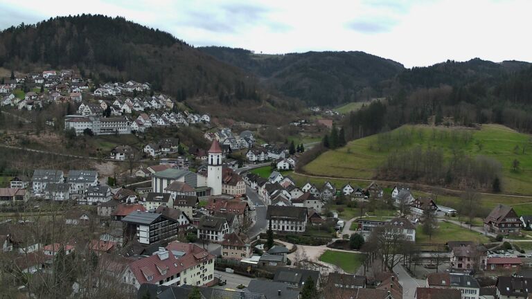 Dieses Bild zeigt eine Webcam-Aufnahme von Ottenhöfen, aufgenommen am Samstag, den 28.02.2026 um 15:10 Uhr