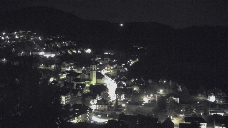 Dieses Bild zeigt eine Webcam-Aufnahme von Ottenhöfen, aufgenommen am Donnerstag, den 22.10.2026 um 06:30 Uhr