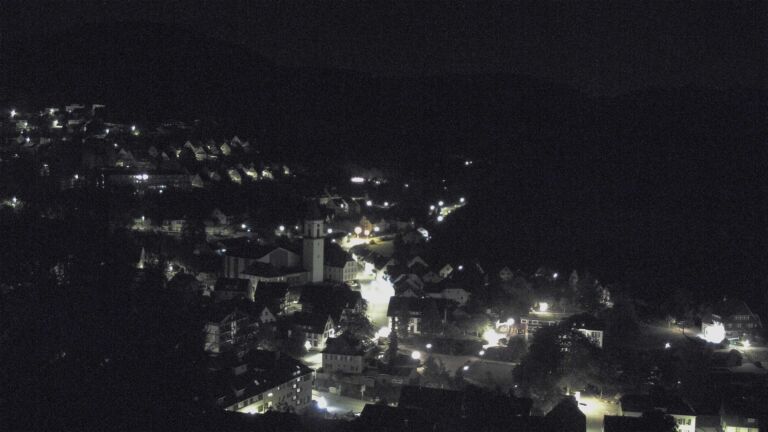 Dieses Bild zeigt eine Webcam-Aufnahme von Ottenhöfen, aufgenommen am Dienstag, den 22.09.2026 um 02:30 Uhr