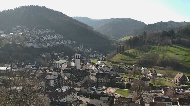 Dieses Bild zeigt eine Webcam-Aufnahme von Ottenhöfen, aufgenommen am Freitag, den 20.03.2026 um 09:20 Uhr