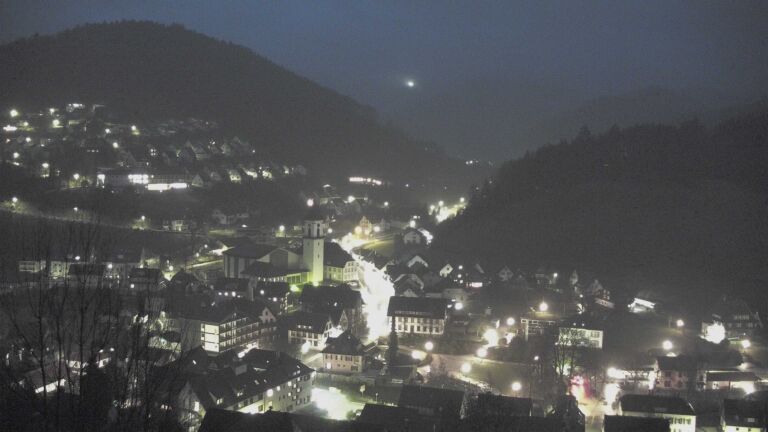 Dieses Bild zeigt eine Webcam-Aufnahme von Ottenhöfen, aufgenommen am Dienstag, den 24.02.2026 um 06:40 Uhr