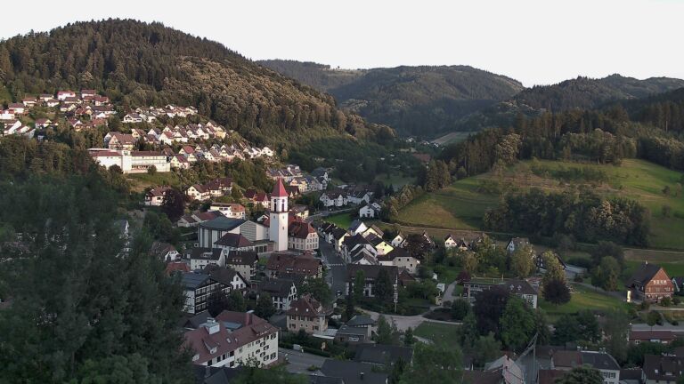 Dieses Bild zeigt eine Webcam-Aufnahme von Ottenhöfen, aufgenommen am Donnerstag, den 25.06.2026 um 20:50 Uhr