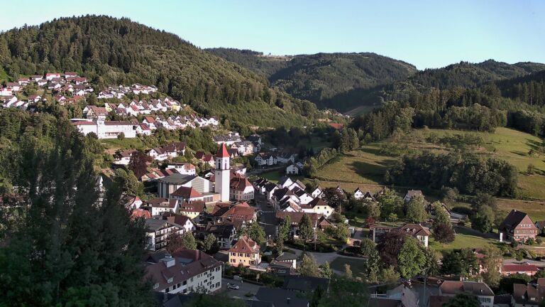 Dieses Bild zeigt eine Webcam-Aufnahme von Ottenhöfen, aufgenommen am Mittwoch, den 01.07.2026 um 20:00 Uhr