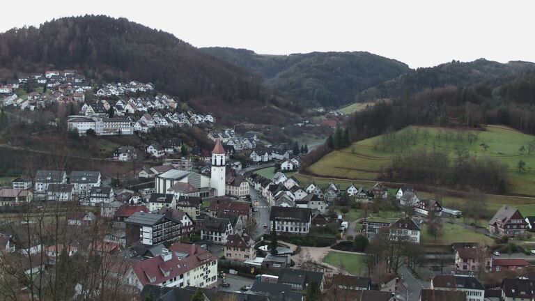 Dieses Bild zeigt eine Webcam-Aufnahme von Ottenhöfen, aufgenommen am Mittwoch, den 25.02.2026 um 07:10 Uhr