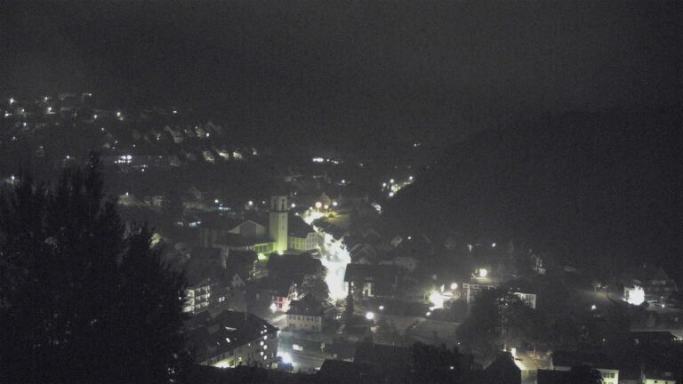 Dieses Bild zeigt eine Webcam-Aufnahme von Ottenhöfen, aufgenommen am Mittwoch, den 21.10.2026 um 05:00 Uhr