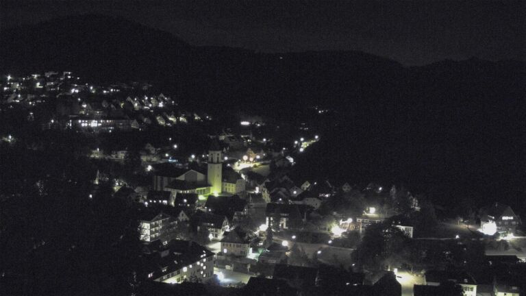 Dieses Bild zeigt eine Webcam-Aufnahme von Ottenhöfen, aufgenommen am Mittwoch, den 09.09.2026 um 22:00 Uhr