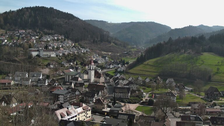 Dieses Bild zeigt eine Webcam-Aufnahme von Ottenhöfen, aufgenommen am Dienstag, den 24.03.2026 um 14:40 Uhr