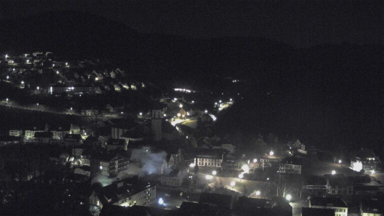 Dieses Bild zeigt eine Webcam-Aufnahme von Ottenhöfen, aufgenommen am Dienstag, den 27.01.2026 um 03:00 Uhr