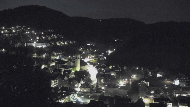 Dieses Bild zeigt eine Webcam-Aufnahme von Ottenhöfen, aufgenommen am Freitag, den 16.10.2026 um 06:40 Uhr