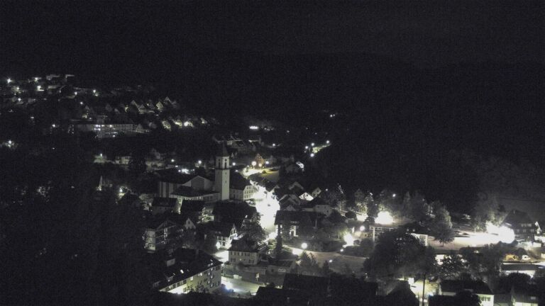 Dieses Bild zeigt eine Webcam-Aufnahme von Ottenhöfen, aufgenommen am Montag, den 27.07.2026 um 03:30 Uhr