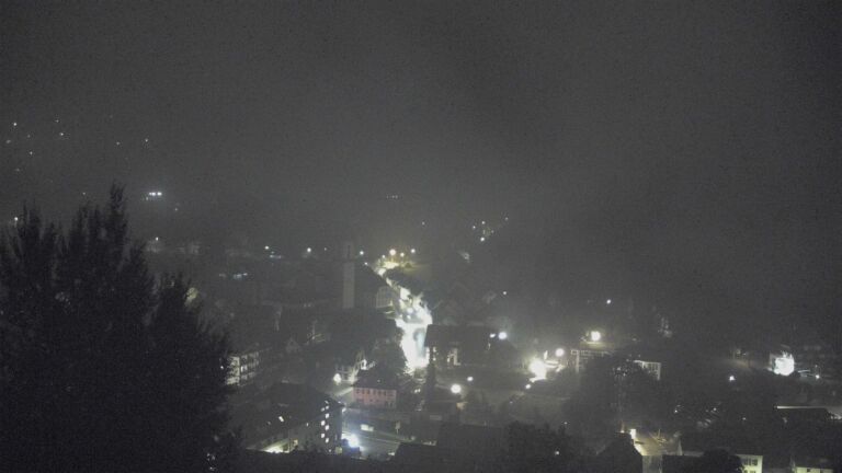 Dieses Bild zeigt eine Webcam-Aufnahme von Ottenhöfen, aufgenommen am Mittwoch, den 21.10.2026 um 04:30 Uhr