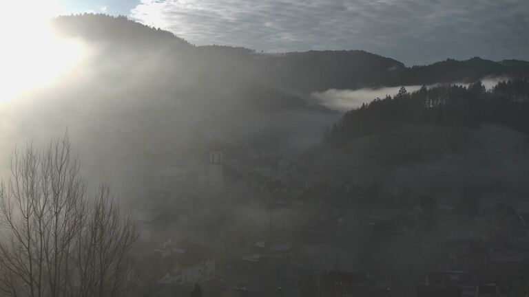 Dieses Bild zeigt eine Webcam-Aufnahme von Ottenhöfen, aufgenommen am Freitag, den 30.01.2026 um 09:10 Uhr