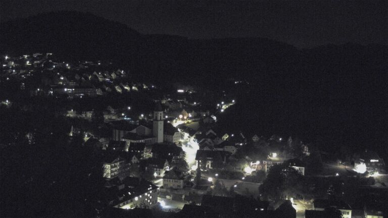 Dieses Bild zeigt eine Webcam-Aufnahme von Ottenhöfen, aufgenommen am Dienstag, den 08.09.2026 um 23:30 Uhr