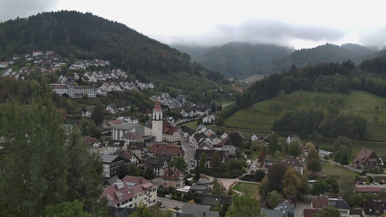 Dieses Bild zeigt eine Webcam-Aufnahme von Ottenhöfen, aufgenommen am Freitag, den 02.10.2026 um 12:20 Uhr