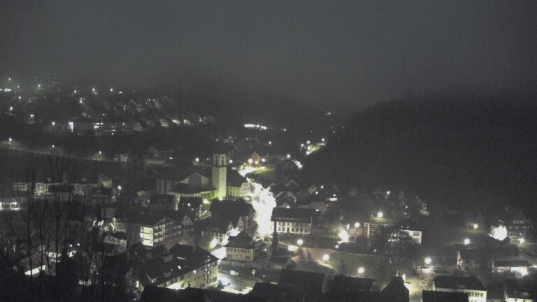 Dieses Bild zeigt eine Webcam-Aufnahme von Ottenhöfen, aufgenommen am Montag, den 13.04.2026 um 05:50 Uhr