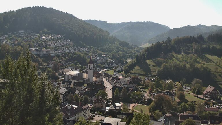 Dieses Bild zeigt eine Webcam-Aufnahme von Ottenhöfen, aufgenommen am Dienstag, den 06.10.2026 um 11:50 Uhr
