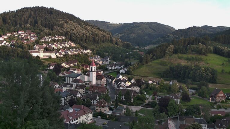 Dieses Bild zeigt eine Webcam-Aufnahme von Ottenhöfen, aufgenommen am Montag, den 22.06.2026 um 20:50 Uhr