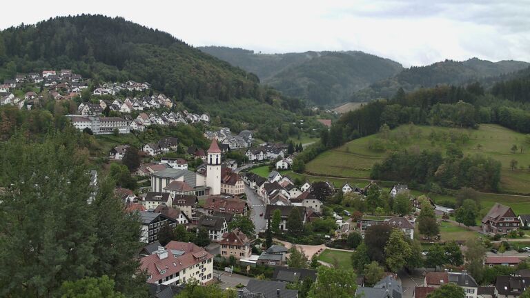 Dieses Bild zeigt eine Webcam-Aufnahme von Ottenhöfen, aufgenommen am Mittwoch, den 16.09.2026 um 14:20 Uhr