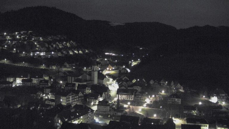 Dieses Bild zeigt eine Webcam-Aufnahme von Ottenhöfen, aufgenommen am Montag, den 30.03.2026 um 02:00 Uhr