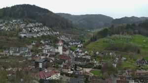 Dieses Bild zeigt eine Webcam-Aufnahme von Ottenhöfen, aufgenommen am Samstag, den 11.04.2026 um 18:50 Uhr