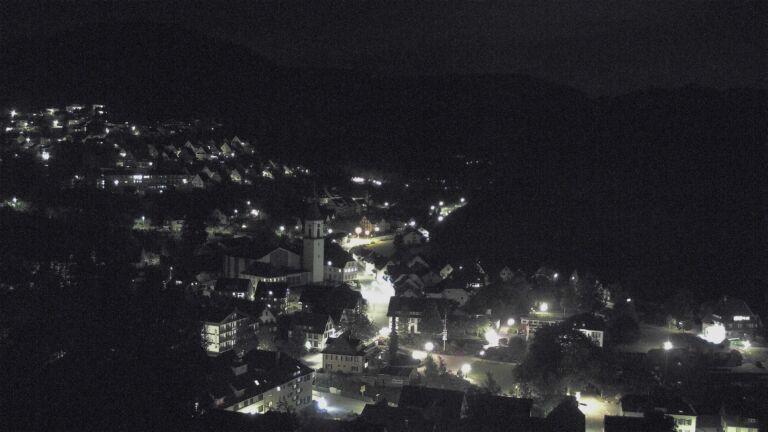 Dieses Bild zeigt eine Webcam-Aufnahme von Ottenhöfen, aufgenommen am Samstag, den 16.05.2026 um 23:00 Uhr