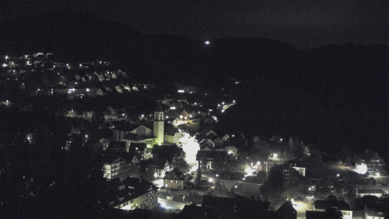 Dieses Bild zeigt eine Webcam-Aufnahme von Ottenhöfen, aufgenommen am Donnerstag, den 24.09.2026 um 05:50 Uhr