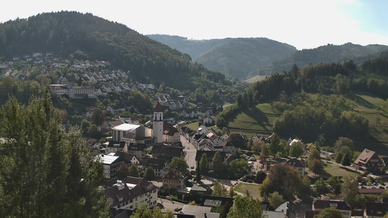 Dieses Bild zeigt eine Webcam-Aufnahme von Ottenhöfen, aufgenommen am Dienstag, den 29.09.2026 um 11:20 Uhr