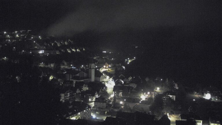 Dieses Bild zeigt eine Webcam-Aufnahme von Ottenhöfen, aufgenommen am Freitag, den 09.10.2026 um 02:30 Uhr