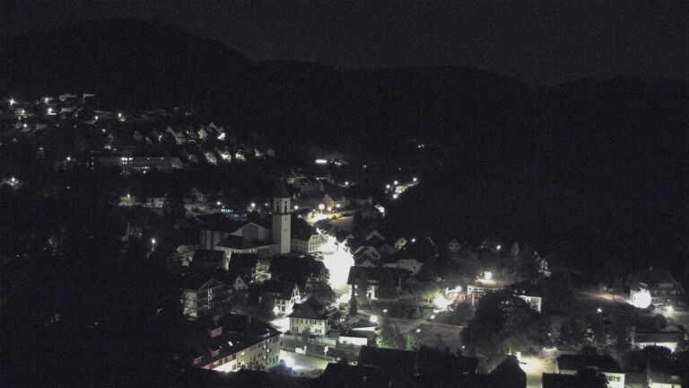 Dieses Bild zeigt eine Webcam-Aufnahme von Ottenhöfen, aufgenommen am Freitag, den 21.08.2026 um 03:00 Uhr