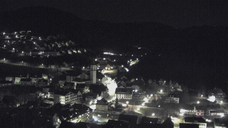 Dieses Bild zeigt eine Webcam-Aufnahme von Ottenhöfen, aufgenommen am Mittwoch, den 18.03.2026 um 04:30 Uhr