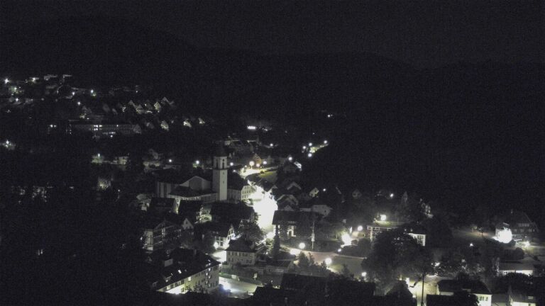 Dieses Bild zeigt eine Webcam-Aufnahme von Ottenhöfen, aufgenommen am Donnerstag, den 25.06.2026 um 03:00 Uhr