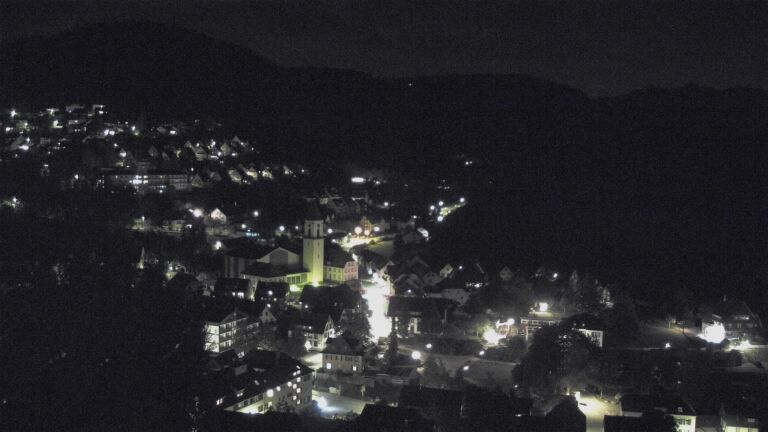 Dieses Bild zeigt eine Webcam-Aufnahme von Ottenhöfen, aufgenommen am Mittwoch, den 09.09.2026 um 22:30 Uhr