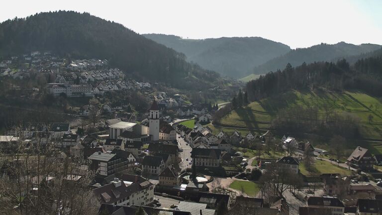 Dieses Bild zeigt eine Webcam-Aufnahme von Ottenhöfen, aufgenommen am Donnerstag, den 05.03.2026 um 11:20 Uhr