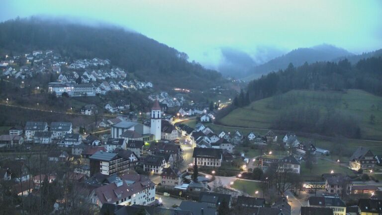 Dieses Bild zeigt eine Webcam-Aufnahme von Ottenhöfen, aufgenommen am Sonntag, den 15.03.2026 um 06:20 Uhr