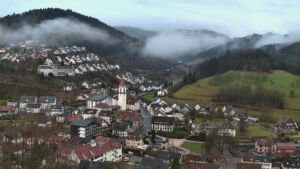 Dieses Bild zeigt eine Webcam-Aufnahme von Ottenhöfen, aufgenommen am Dienstag, den 24.02.2026 um 17:00 Uhr