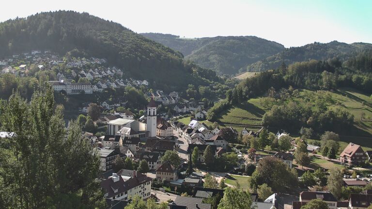 Dieses Bild zeigt eine Webcam-Aufnahme von Ottenhöfen, aufgenommen am Mittwoch, den 23.09.2026 um 10:30 Uhr